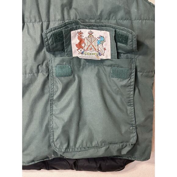 Herter’s Reversible Puffer Downs Vest XL Men’s Black /Green - Picture 7 of 16